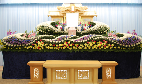 花祭壇プラン 金華山 祭壇